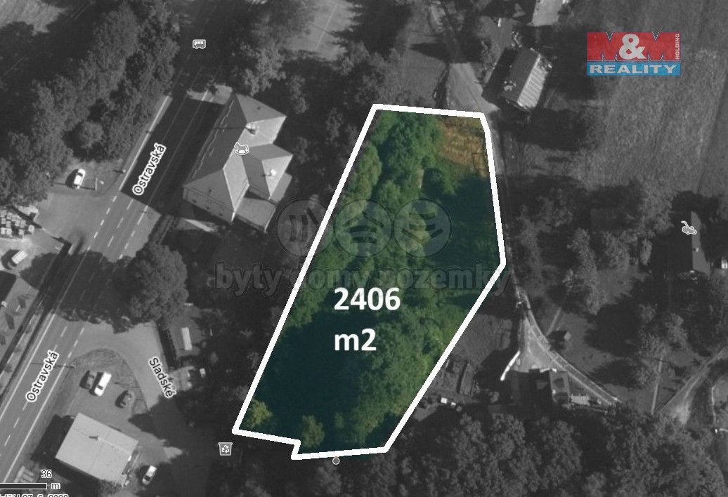 Zahrady, Rožnov pod Radhoštěm, 756 61, 2 406 m²