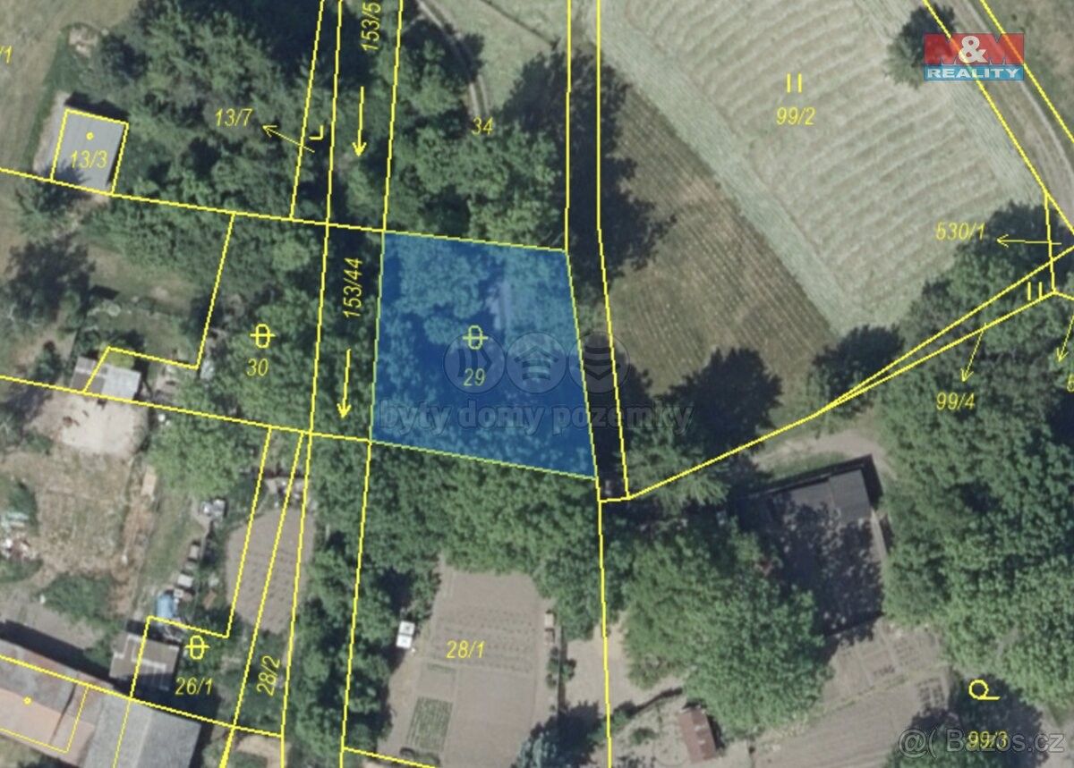 Zahrady, Třebívlice, 411 15, 1 031 m²