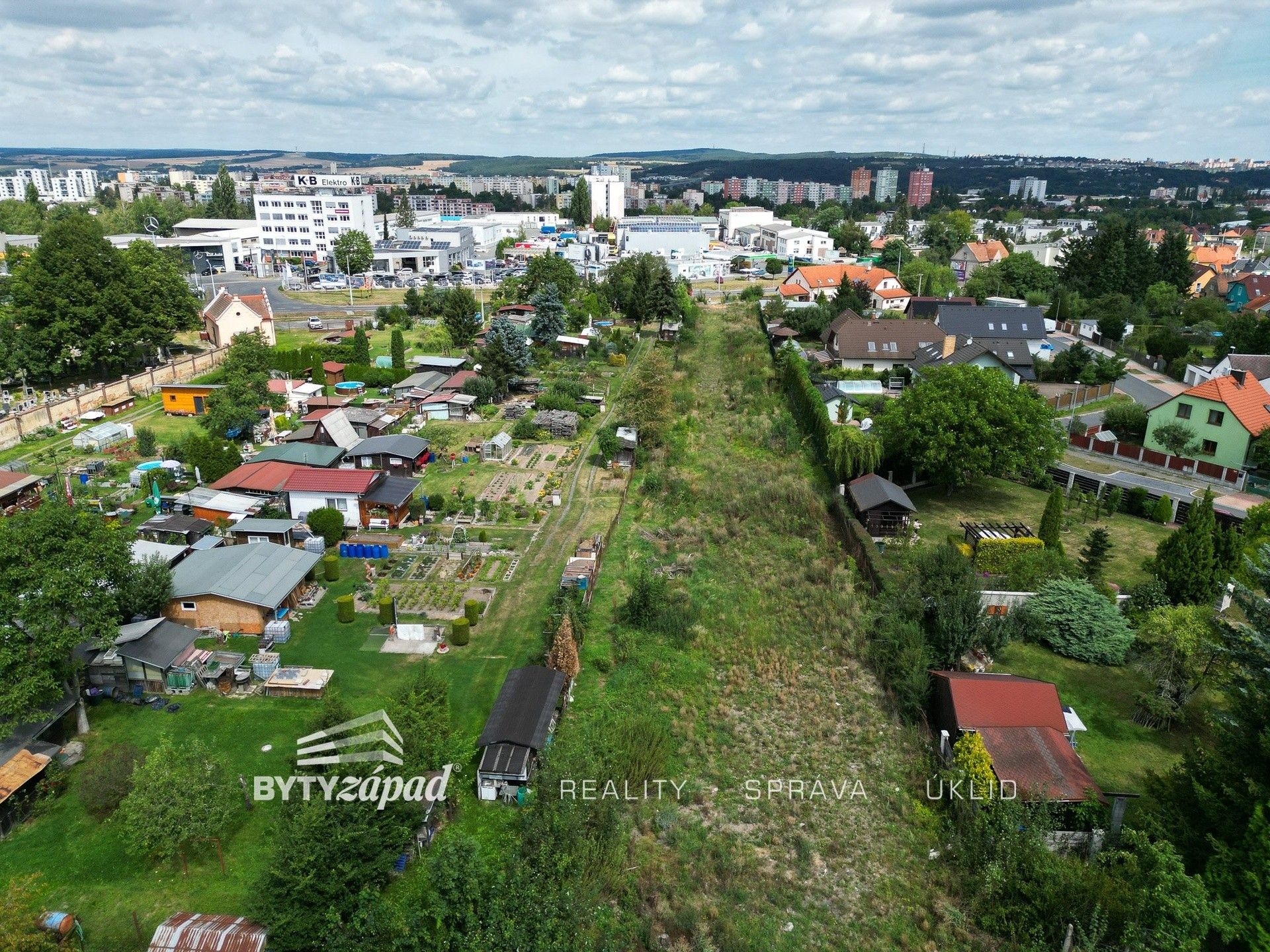 Pozemky pro bydlení, Domažlická, Plzeň, 3 444 m²
