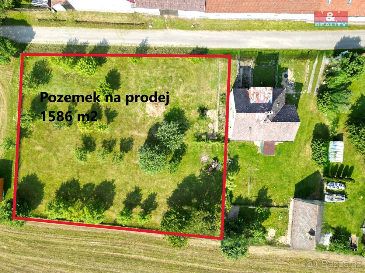 Pozemky pro bydlení, Milevsko, 399 01, 1 586 m²