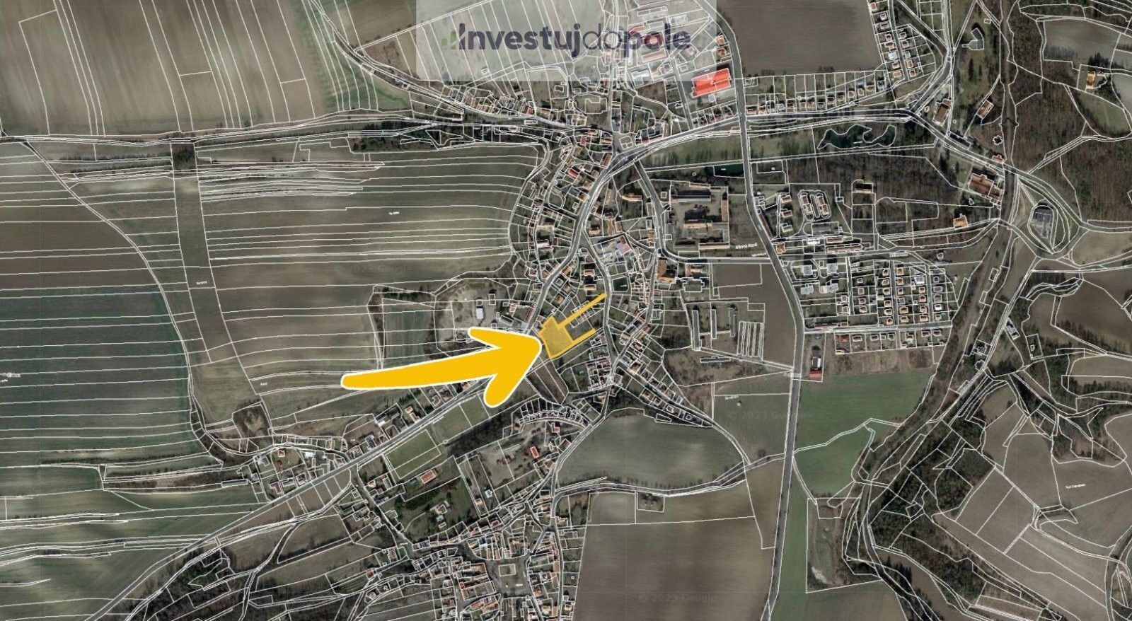 Prodej pozemek pro bydlení - Mšené-lázně, 3 529 m²