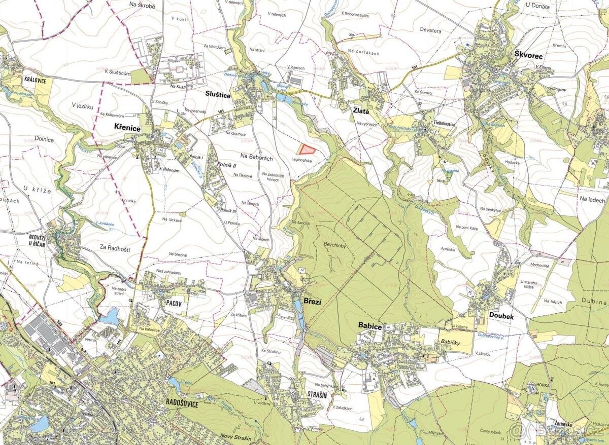 Prodej zemědělský pozemek - Sibřina, 250 84