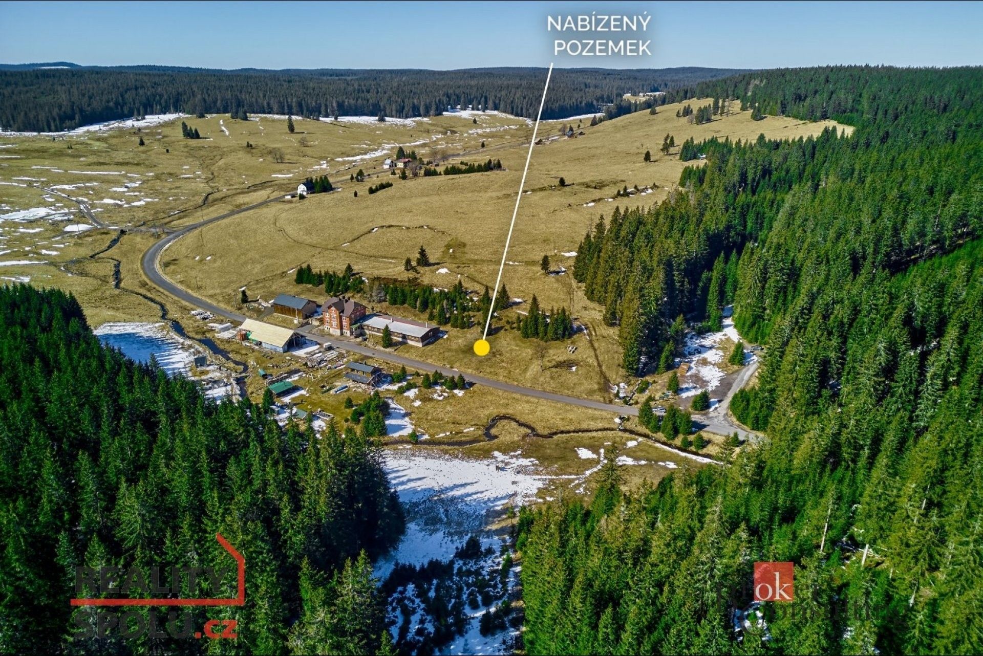 Komerční pozemky, Nové Hamry, 1 428 m²