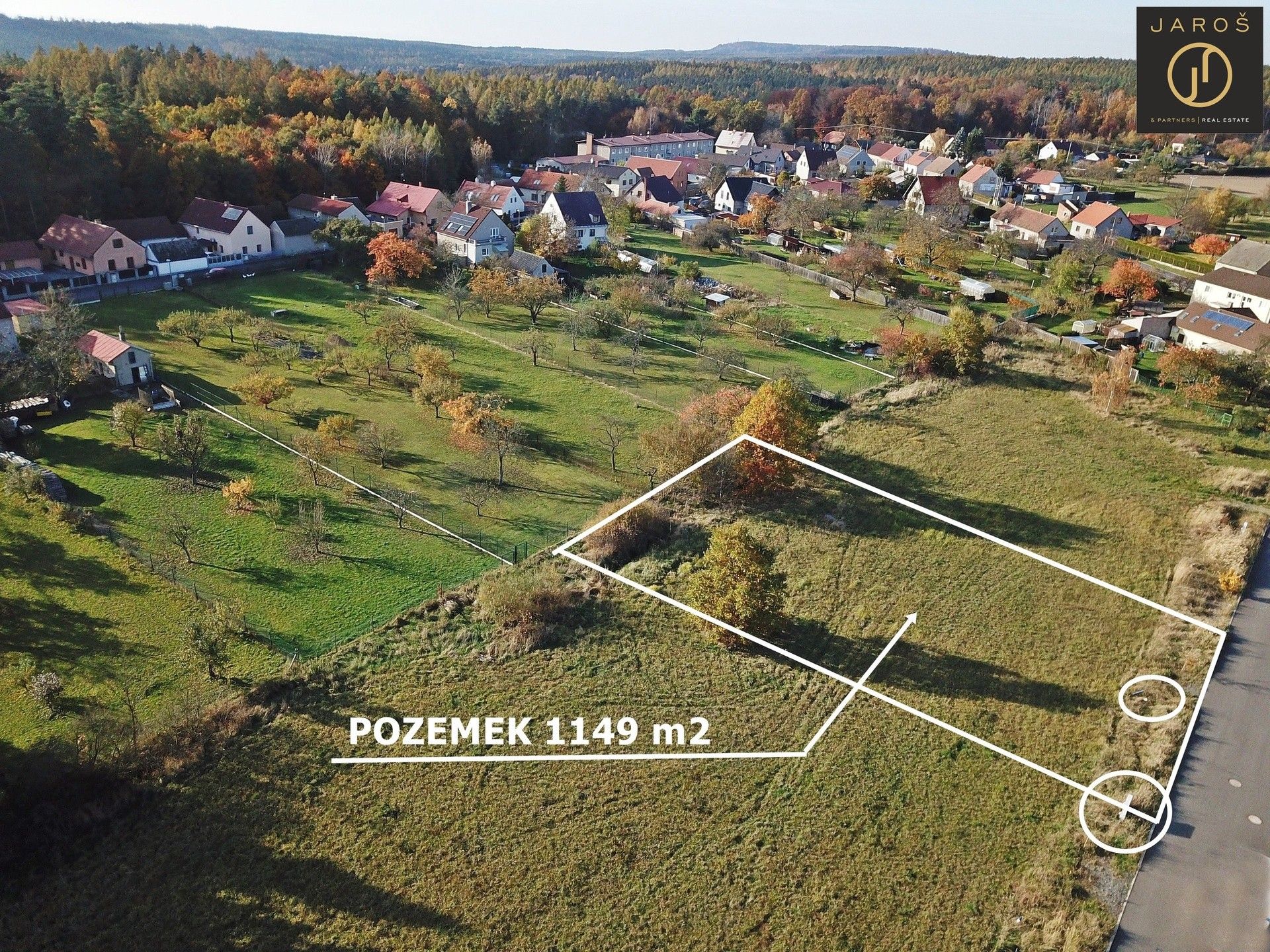 Pozemky pro bydlení, V zahradách, Ruda, 1 149 m²