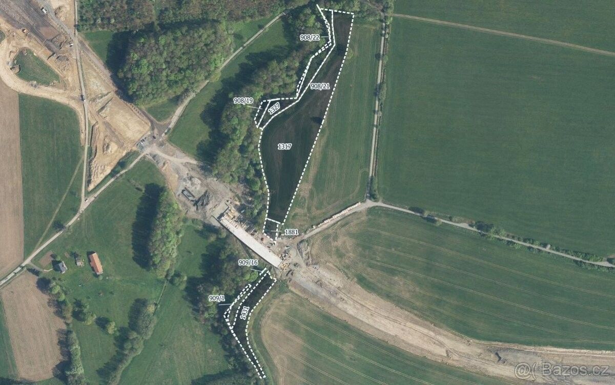Zemědělské pozemky, Střítež u Českého Těšína, 739 59, 21 038 m²