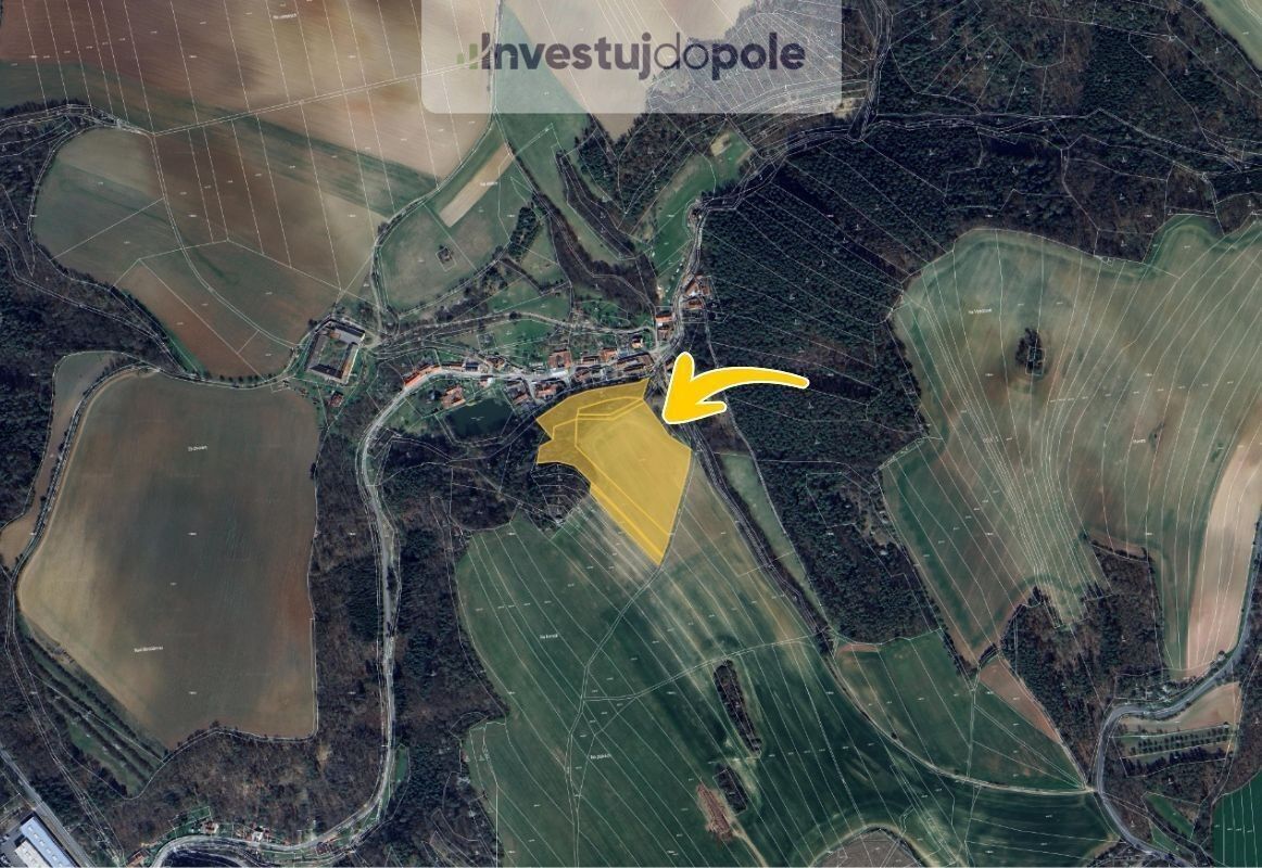 Prodej zemědělský pozemek - Slatinka, Letovice, 23 277 m²