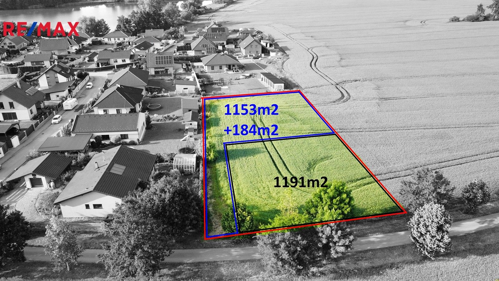 Pozemky pro bydlení, Dříteň, 1 337 m²