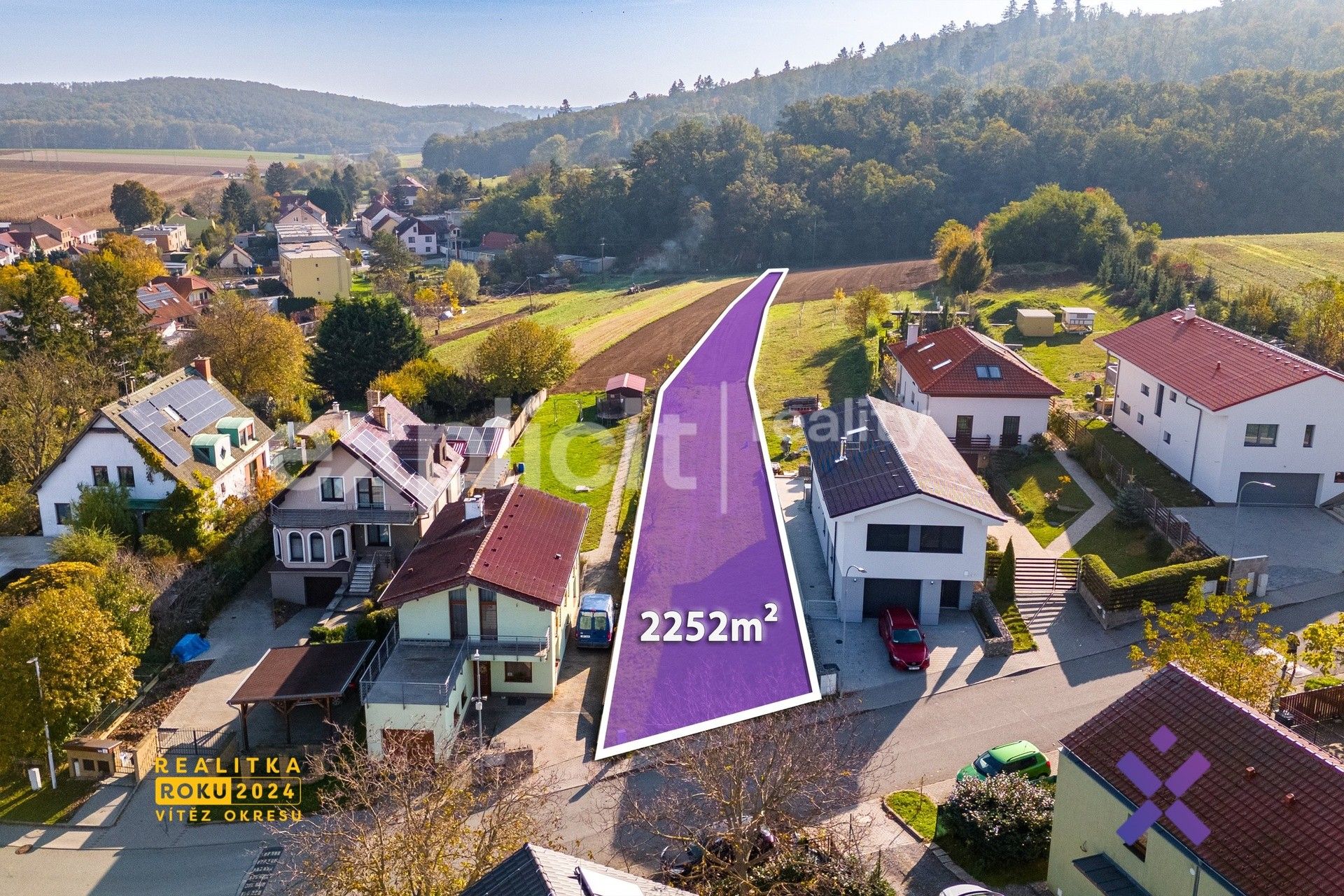 Pozemky pro bydlení, V Uličce, Střelice, 2 252 m²