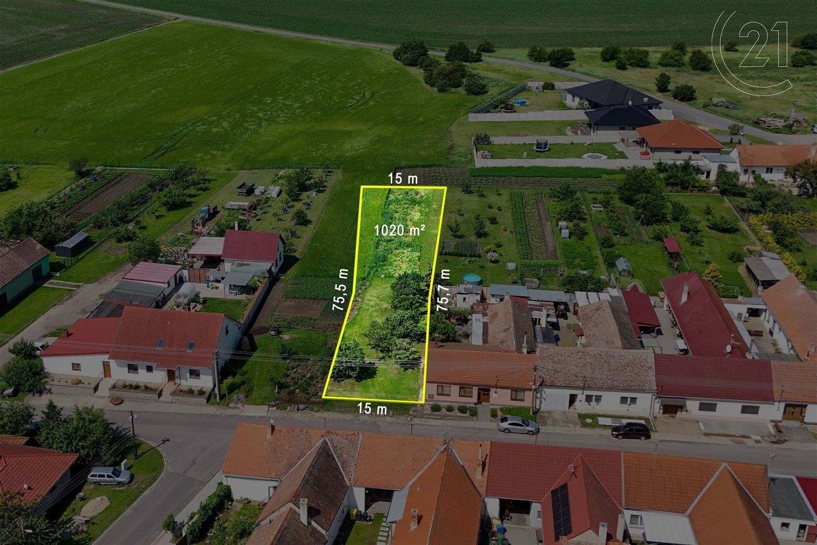 Pozemky pro bydlení, Strachotice, 1 020 m²