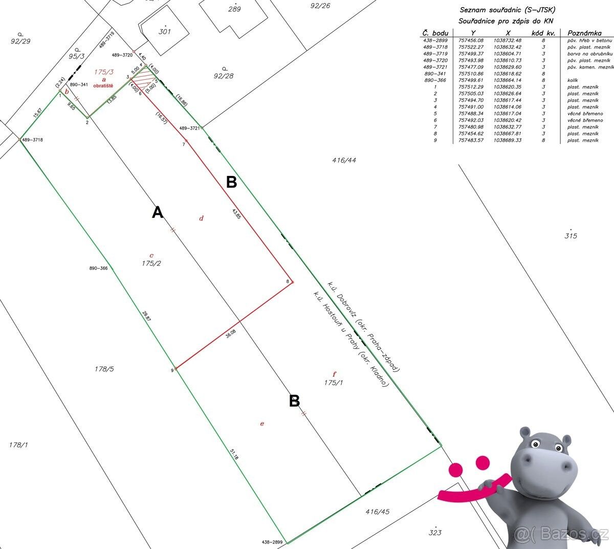 Prodej zemědělský pozemek - Hostouň u Prahy, 273 53, 2 330 m²
