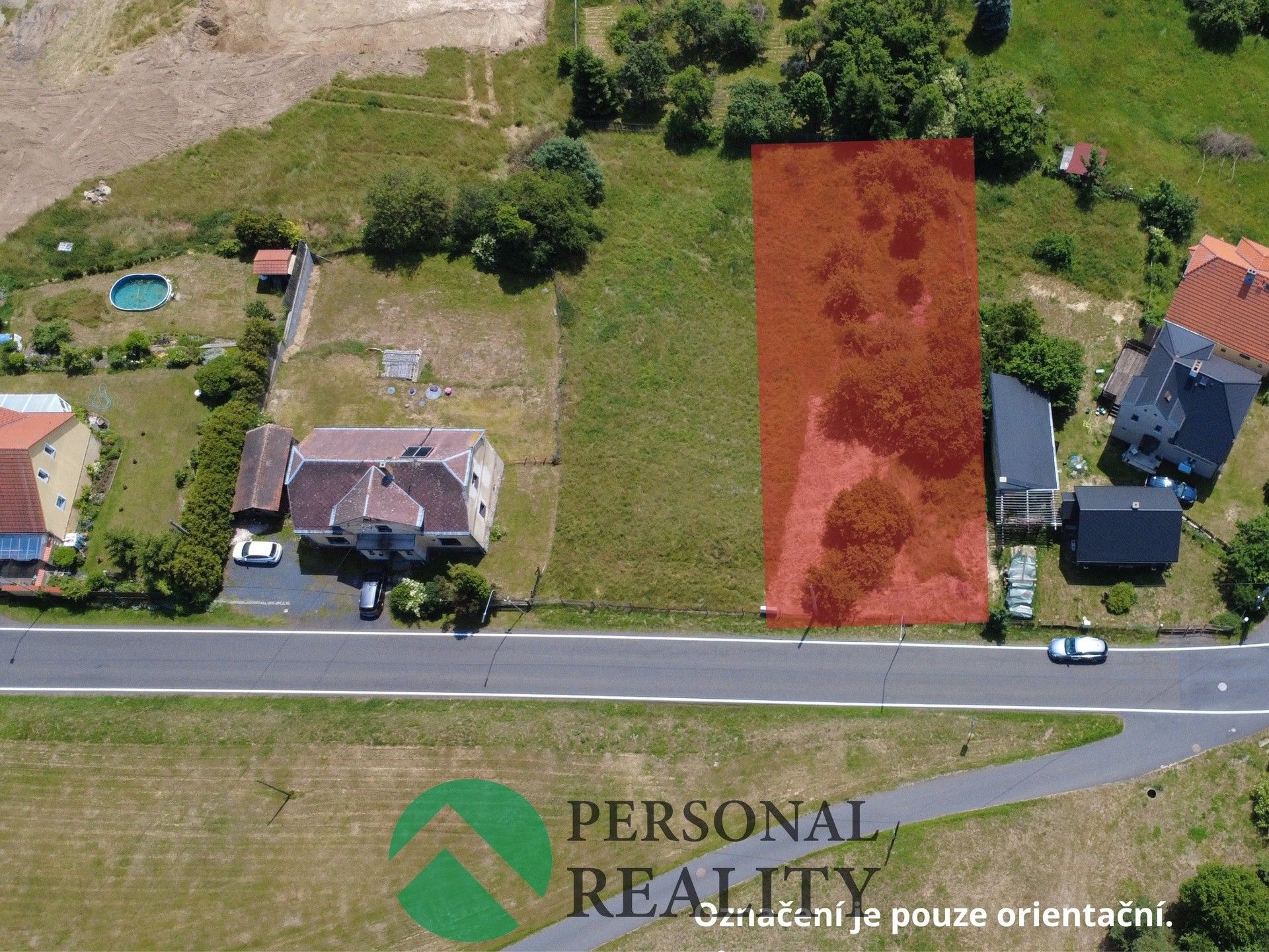 Pozemky pro bydlení, Chyše, 1 041 m²