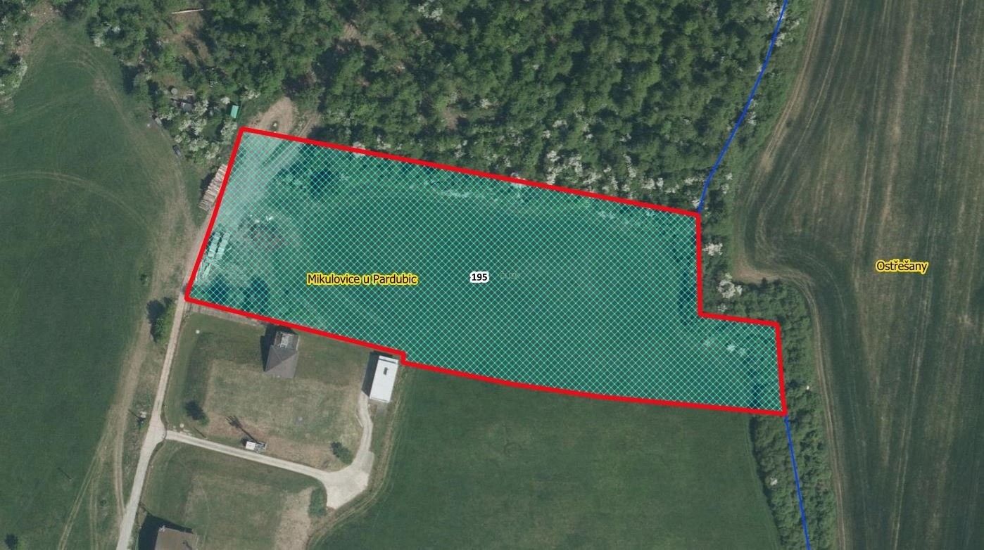 Zahrady, Mikulovice, 14 461 m²