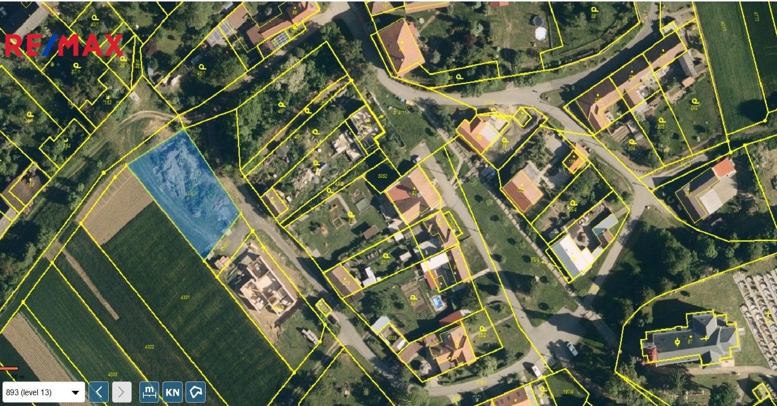 Pozemky pro bydlení, Kučerov, 1 075 m²