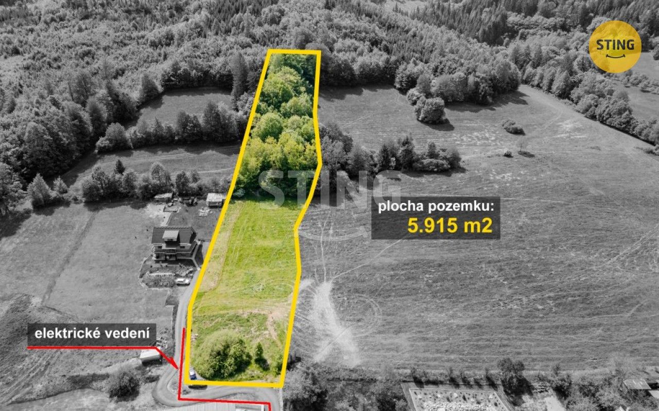 Prodej pozemek pro bydlení - Janišov, Vsetín, 5 915 m²
