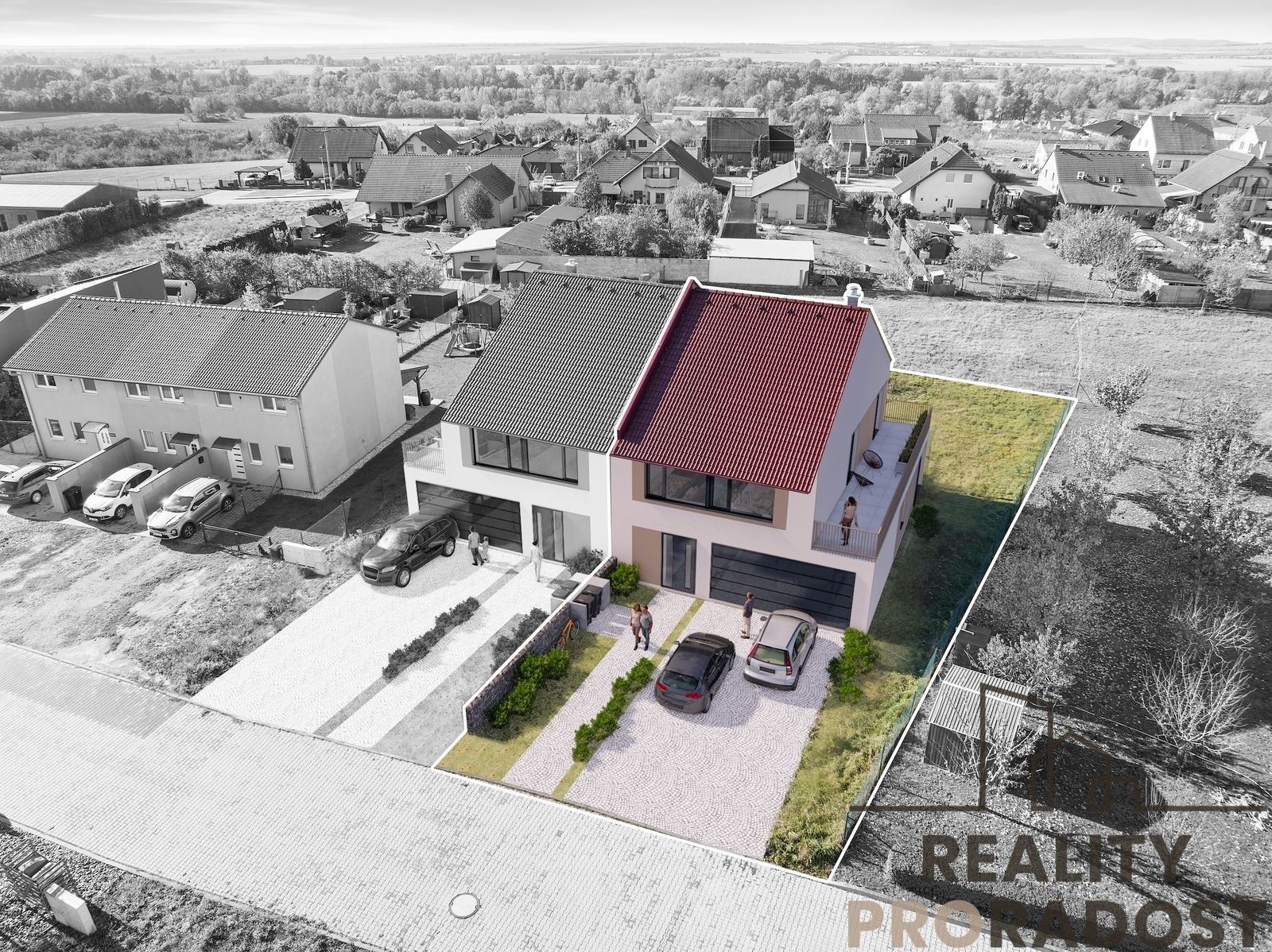 Rodinné domy, Medlov, 238 m²