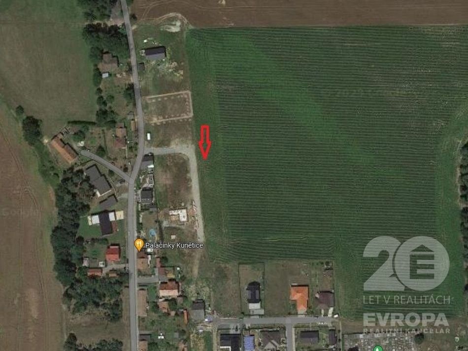 Prodej pozemek pro bydlení - Kunětice, 973 m²