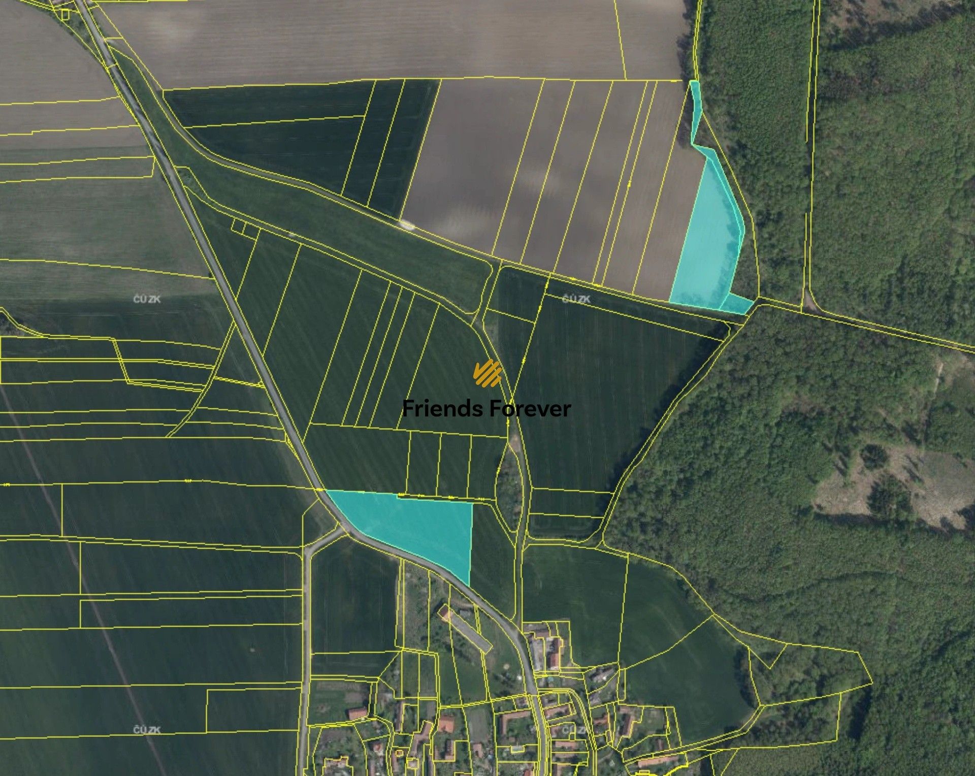 Zemědělské pozemky, Osek, Kněžice, 10 124 m²