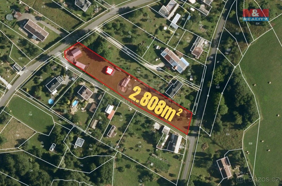 Pozemky pro bydlení, Mikulovice u Jeseníku, 790 84, 2 808 m²