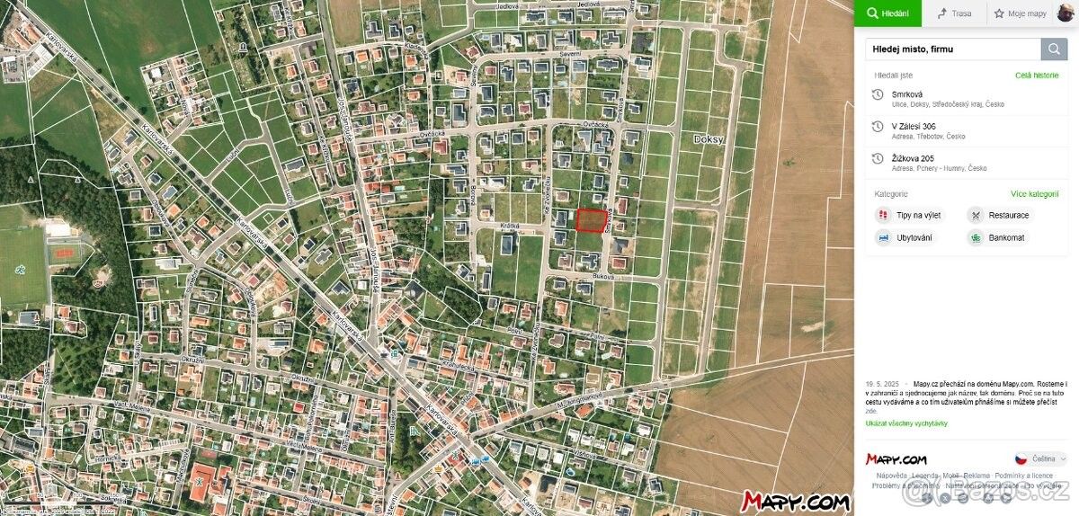 Prodej les - Doksy u Kladna, 273 64, 1 062 m²