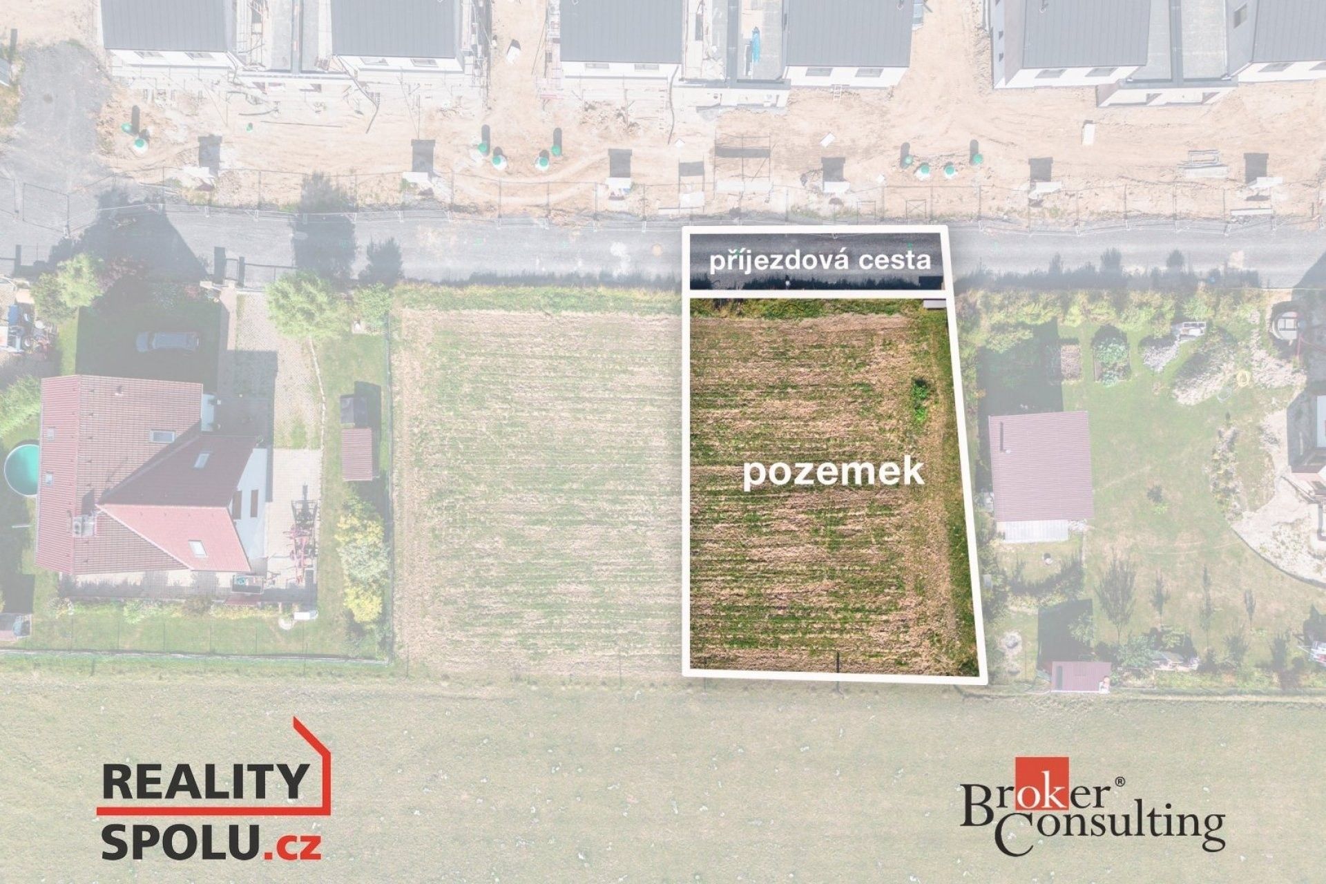 Pozemky pro bydlení, Losiná, 549 m²