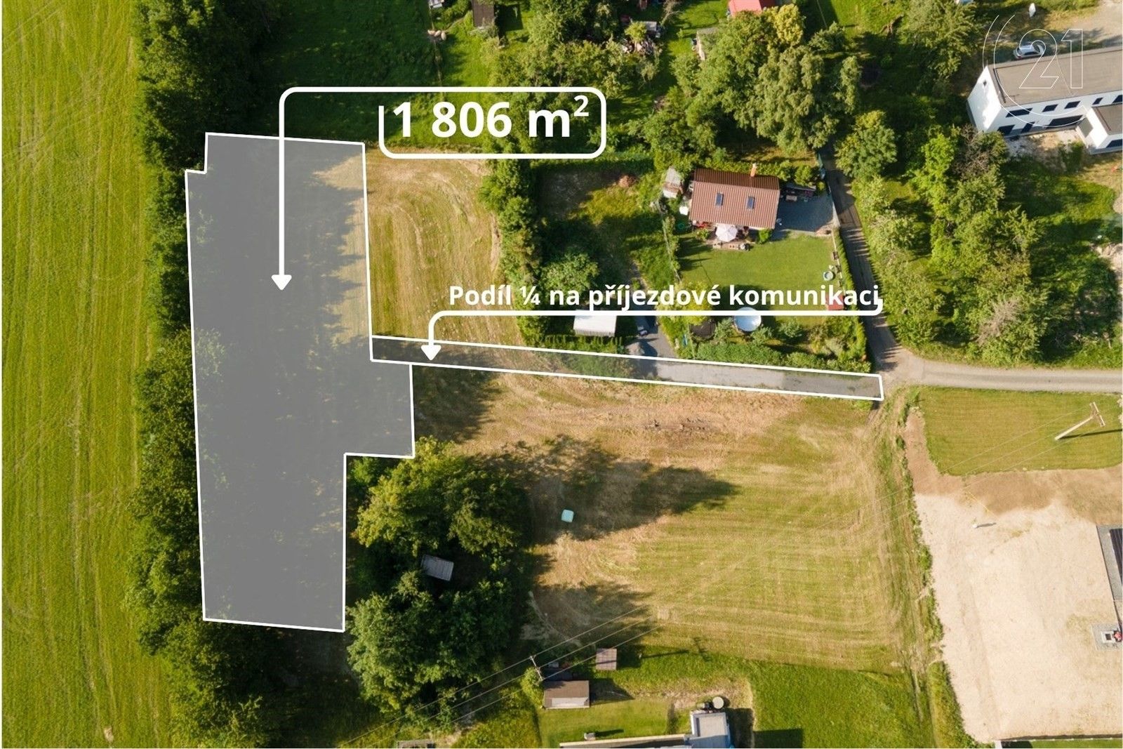 Pozemky pro bydlení, Tichá, 1 806 m²
