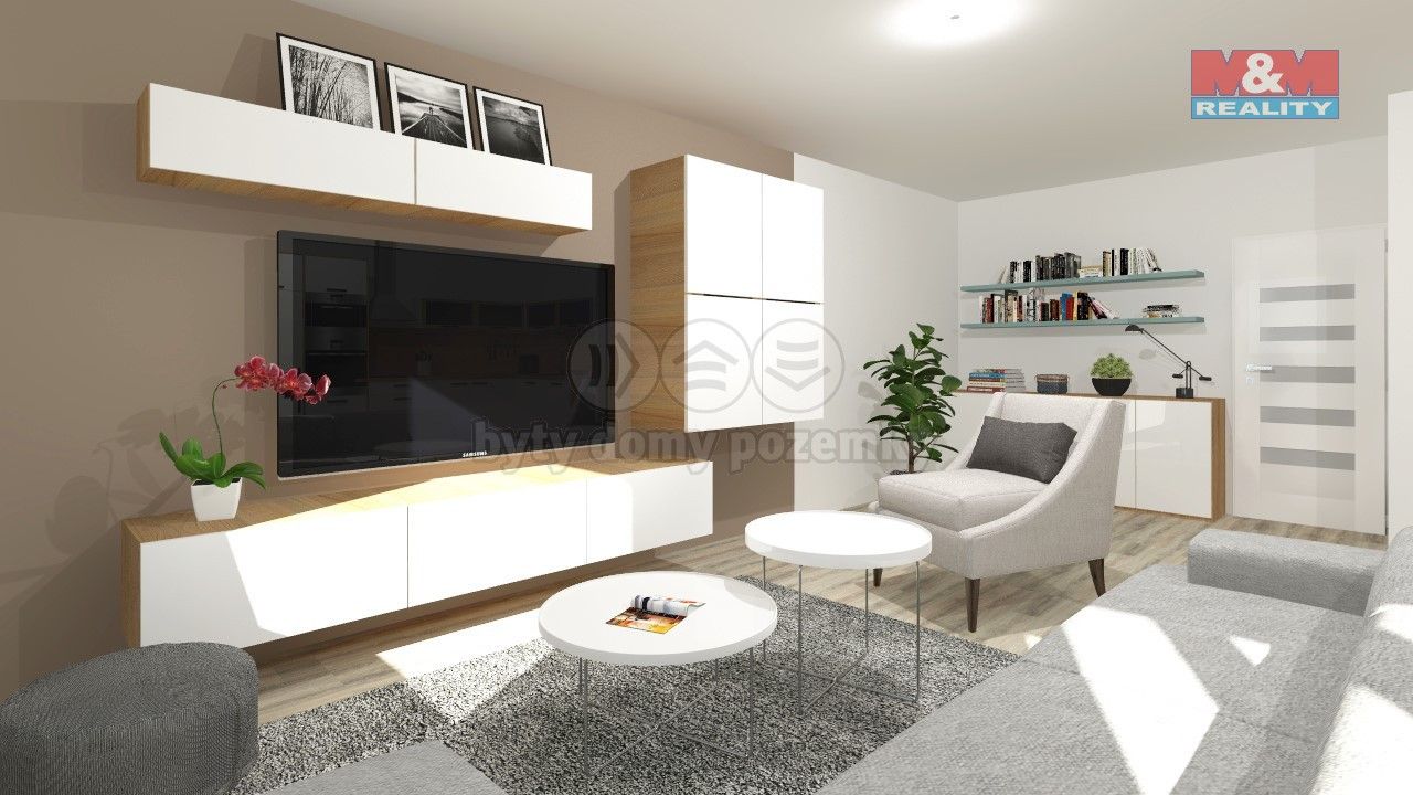 Pronájem byt 2+1 - Ervěnická, Jirkov, 48 m²