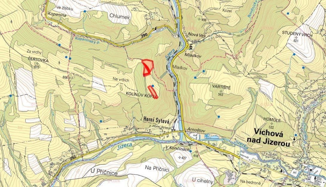 Prodej zemědělský pozemek - Víchová nad Jizerou, 512 41