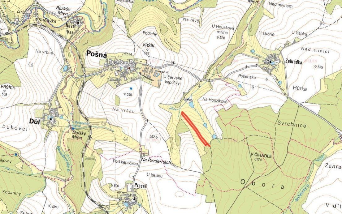 Prodej zemědělský pozemek - Pacov, 395 01