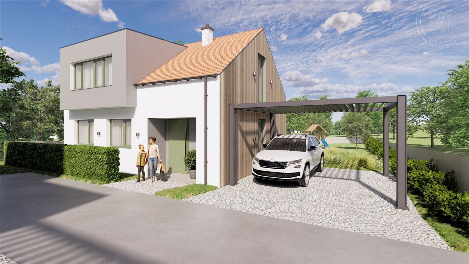 Pozemky pro bydlení, Nová Ves, 880 m²