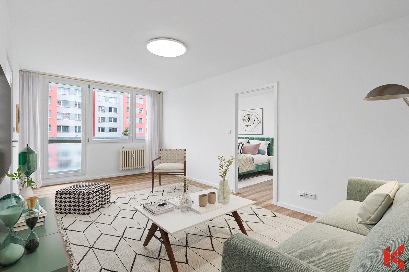 3+1, Řešovská, Praha, 66 m²