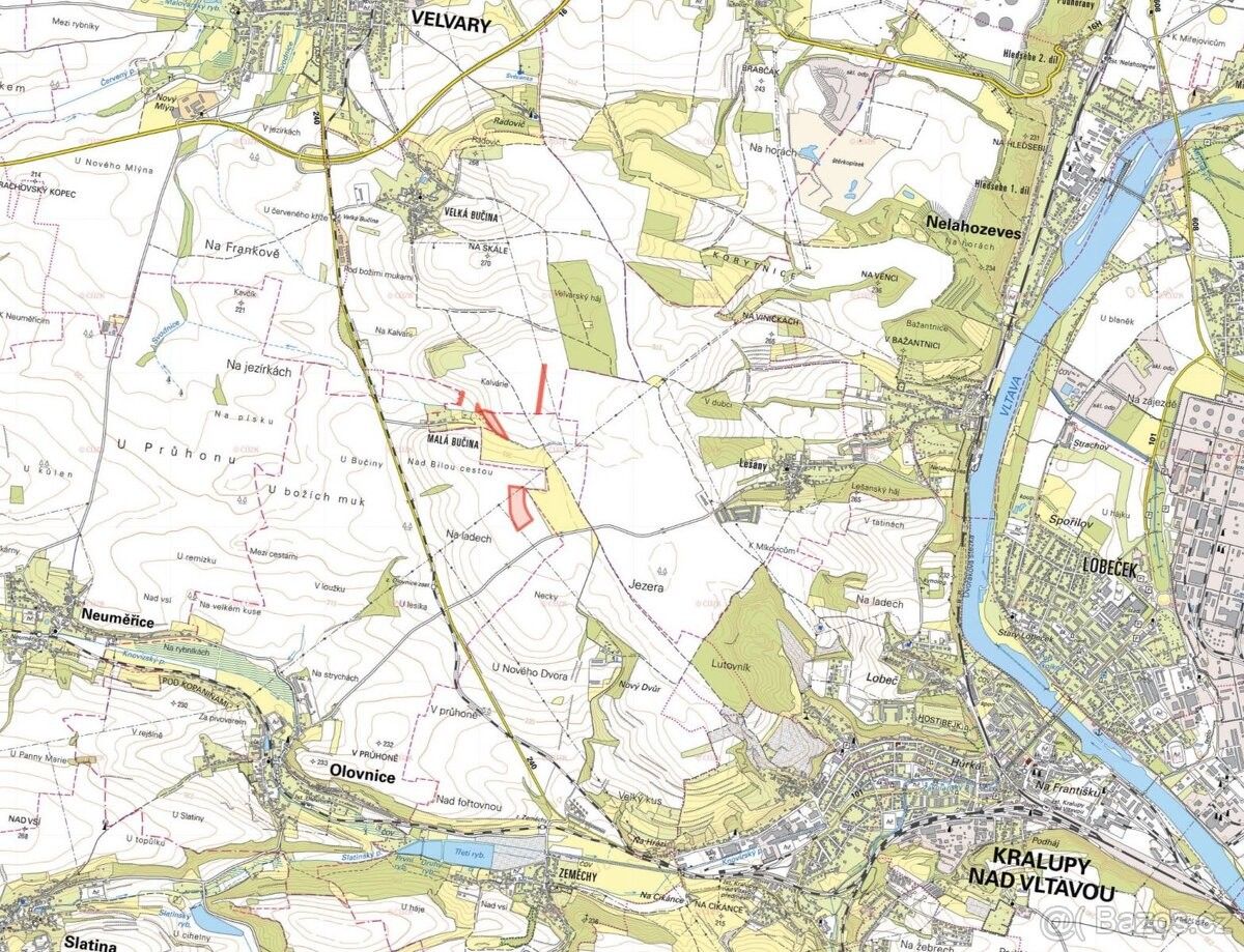 Prodej zemědělský pozemek - Olovnice, 273 26