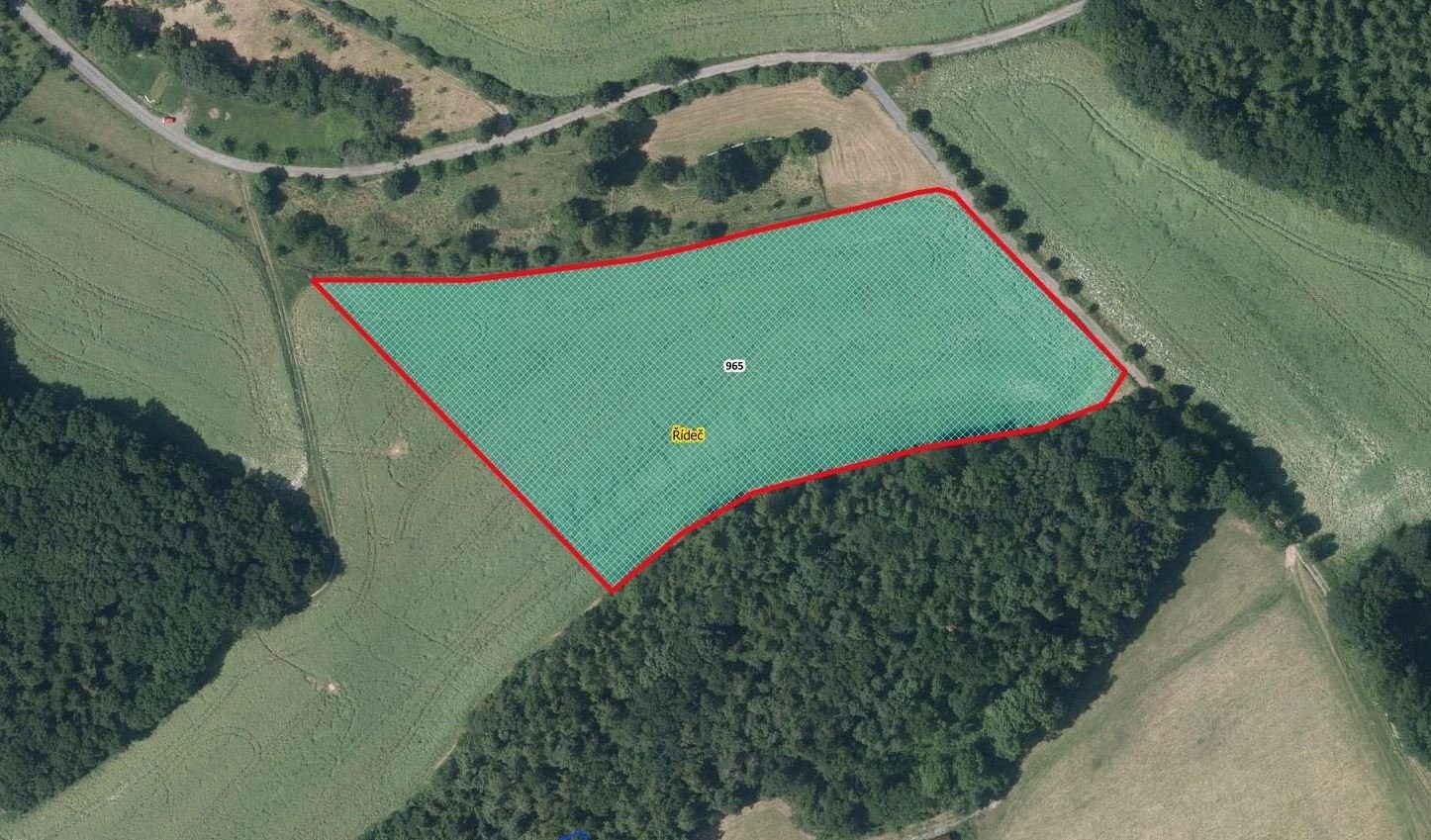 Zemědělské pozemky, Řídeč, 17 974 m²
