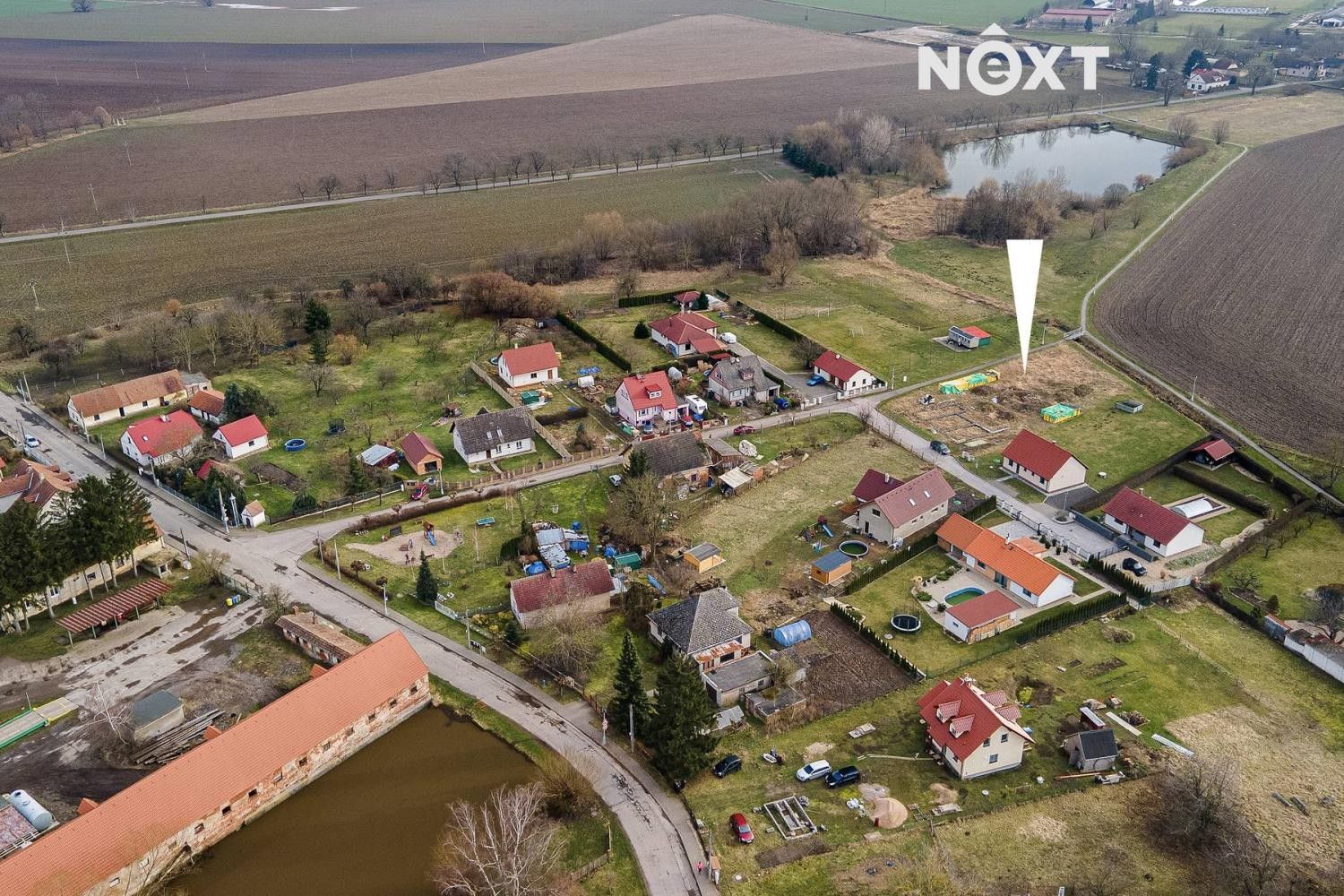 Prodej pozemek pro bydlení - Dlouhé Dvory,Střezetice,Hradec Králové,Královéhradecký kraj, 1 367 m²