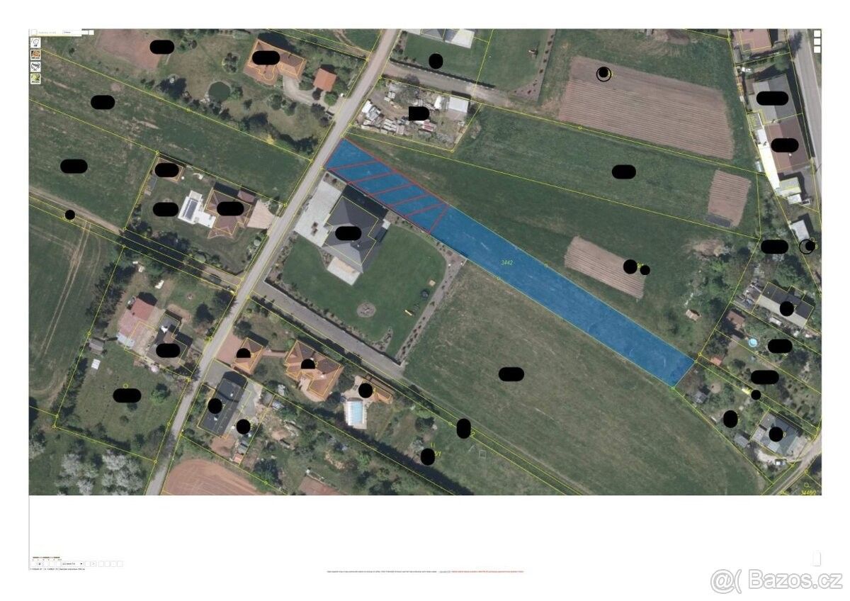 Pozemky pro bydlení, Nová Paka, 509 01, 2 117 m²