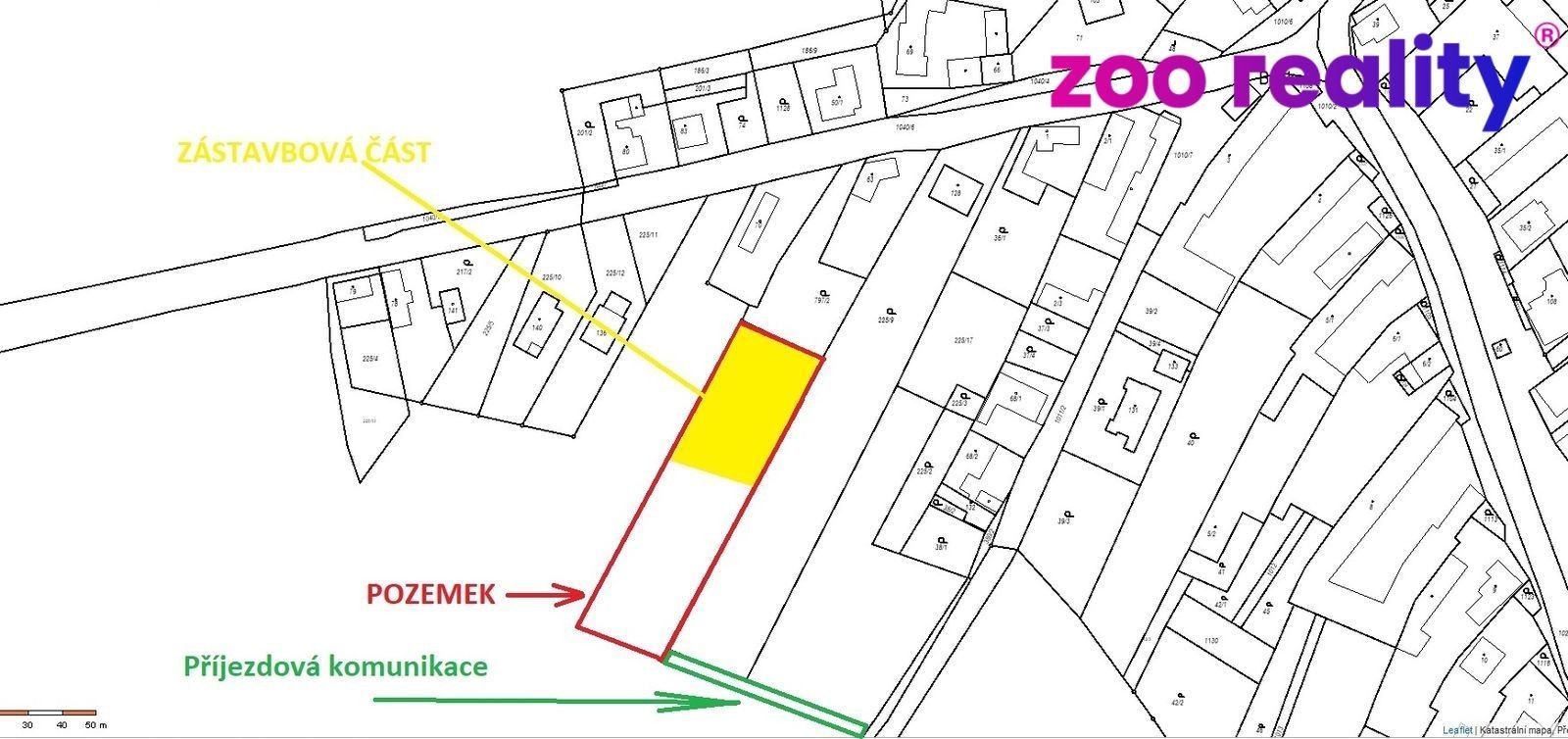 Prodej pozemek pro bydlení - Uničov, 2 941 m²