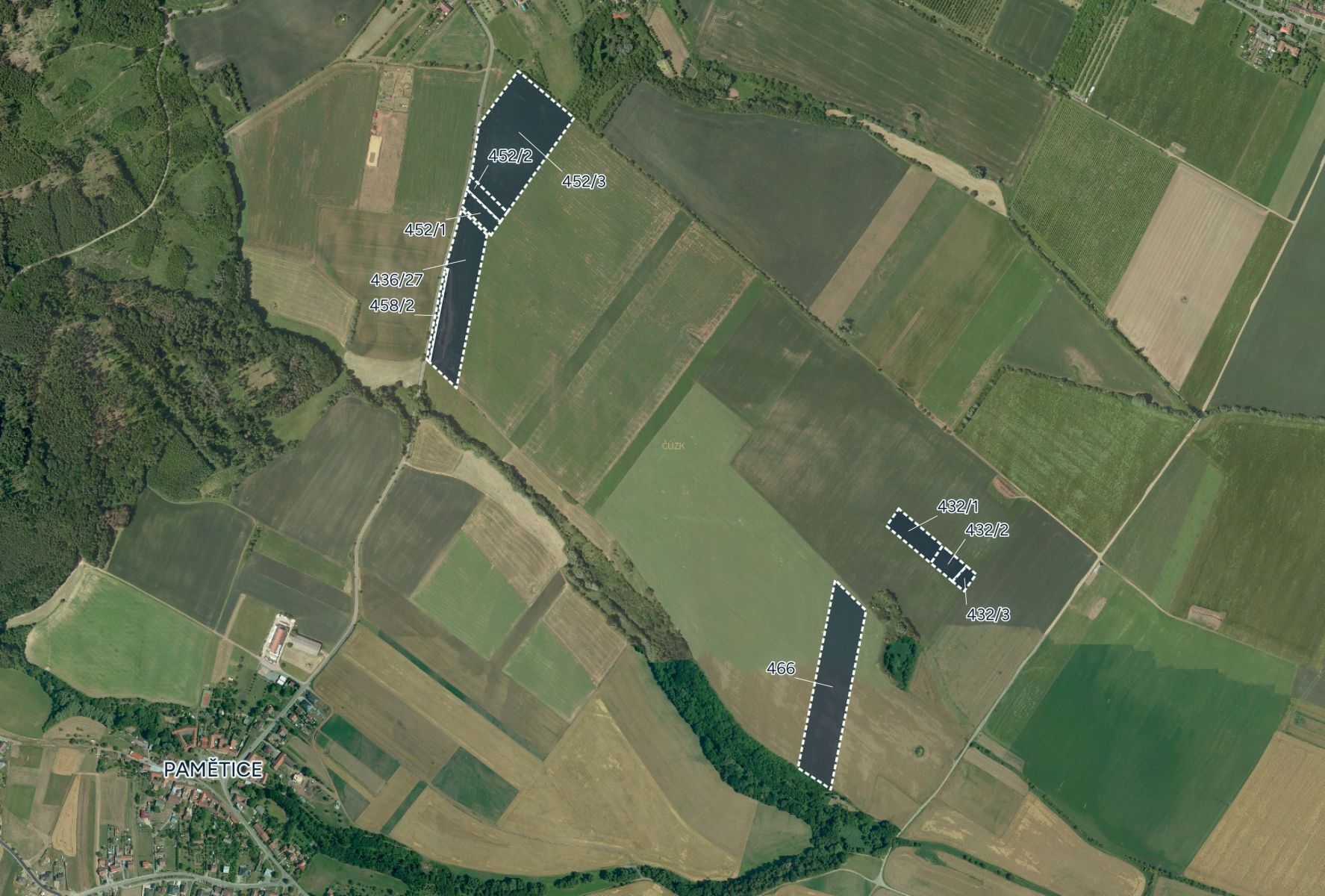Zemědělské pozemky, Drválovice, Vanovice, 20 110 m²
